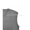 Men's Knitted Essential V-neck Cotton Cashmere Vest